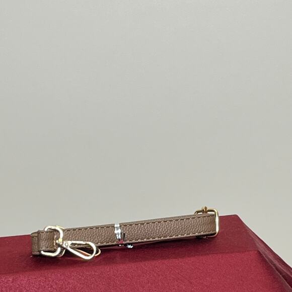 NEW Aimily Handbag Crossbody with Charm & Embroidered Detail PU Leather - Picture 5 of 9